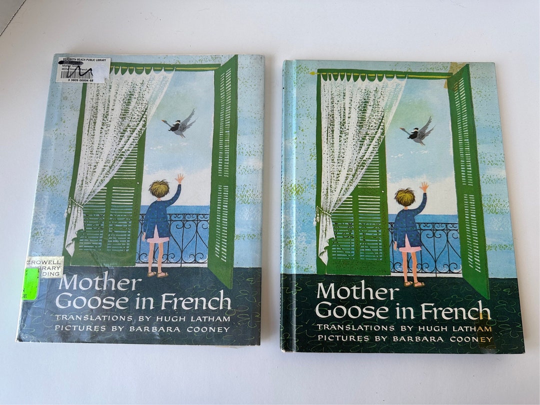 1964 Vintage Mother Goose in French Book Collectible Book Etsy