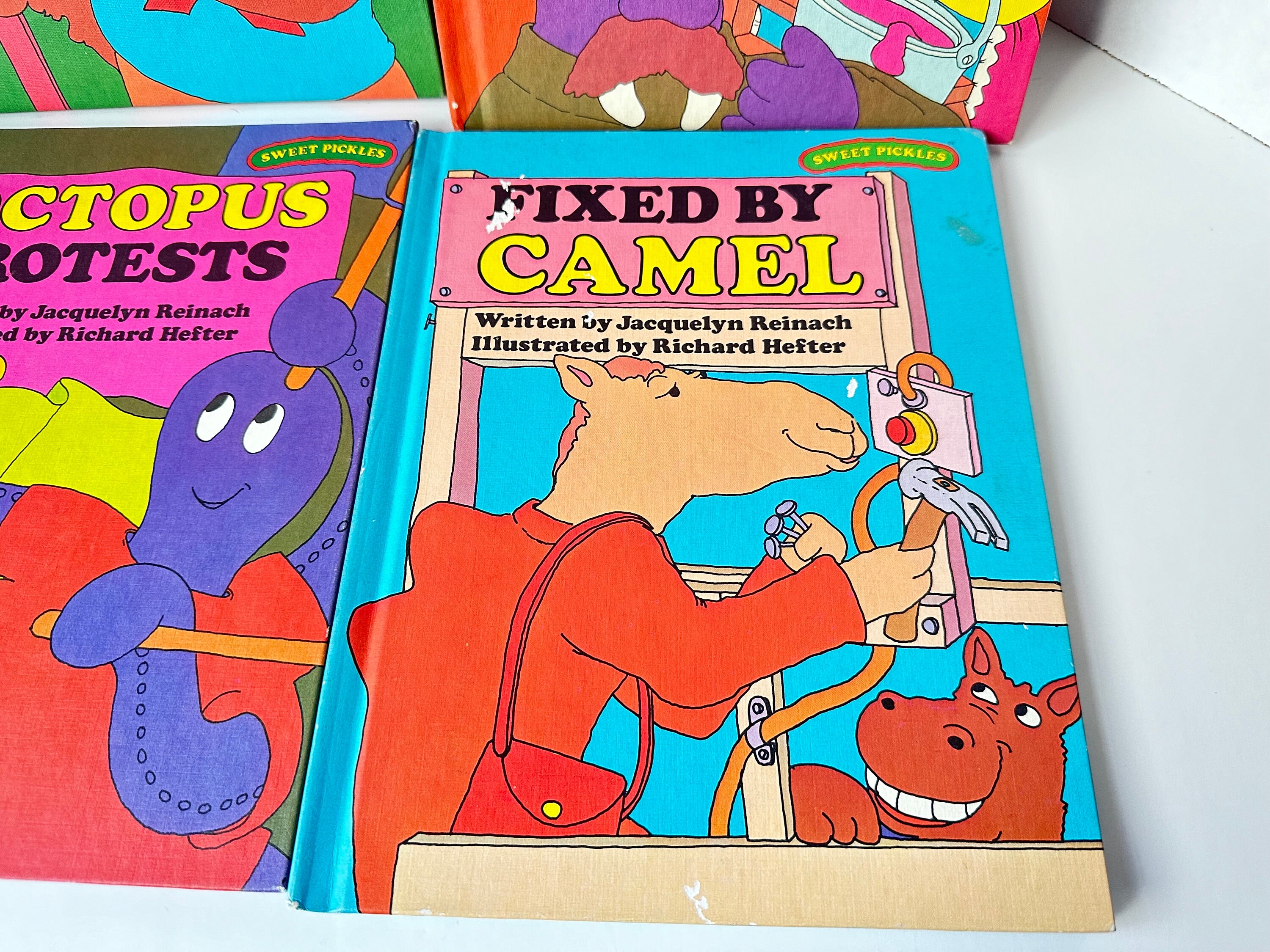 Vintage Childrens Books, Instant Collection, Sweet Pickles Book