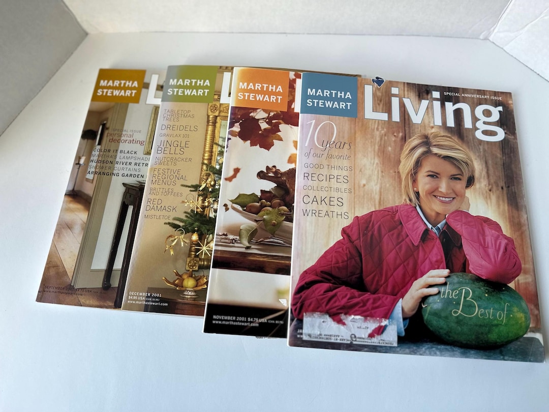 Are Old Martha Stewart Magazines Worth Anything