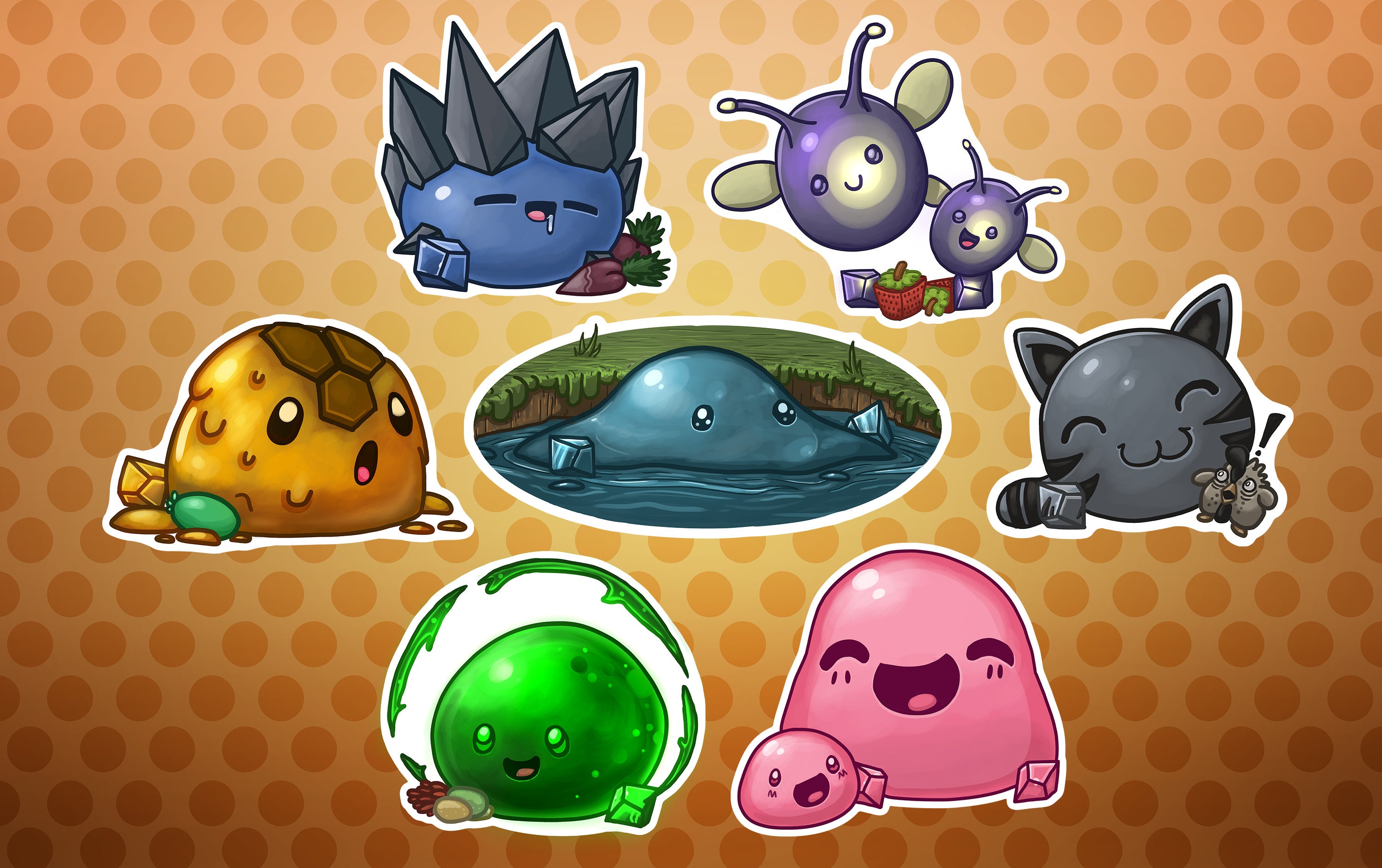 Slime Rancher Sticker Set - Etsy