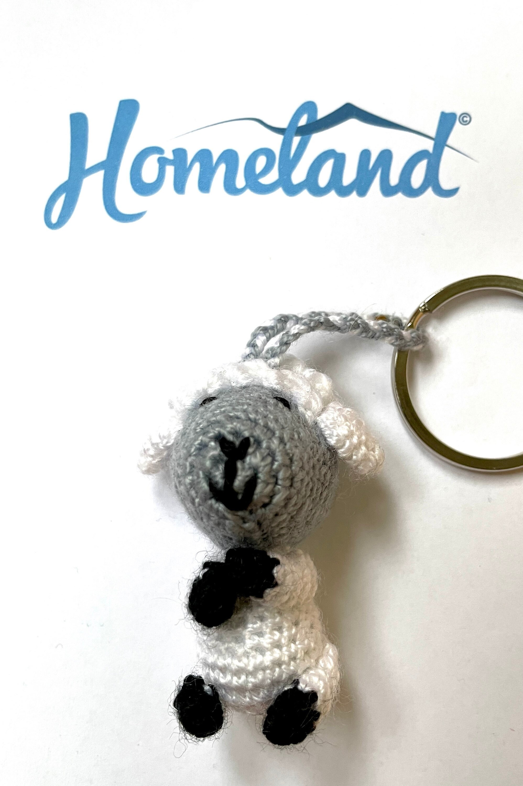 Crochet Farm Animal Key Rings Key Tags Fair Trade Stocking Etsy