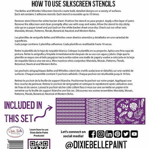 silkscreen botanical