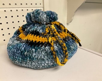 Patrón de ganchillo - Bolsa con cordón / Bolsa de dados para D&D / Bolsa con cordón / Bricolaje / Ganchillo /