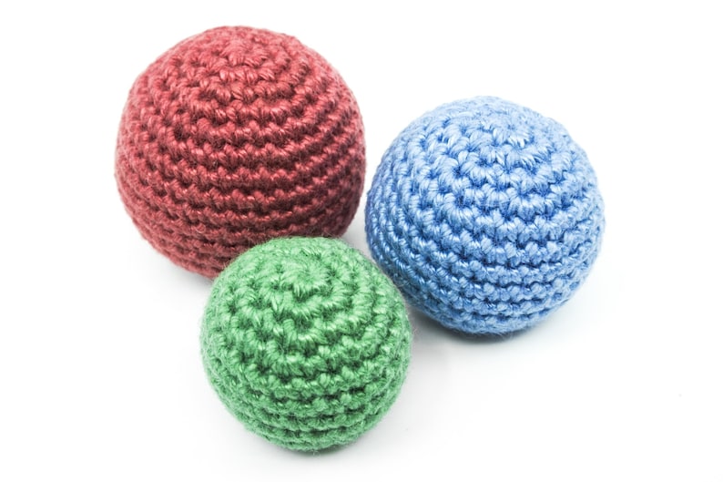 PERFECT Amigurumi Stress Ball/Sphere Digital PDF Pattern for Download image 1