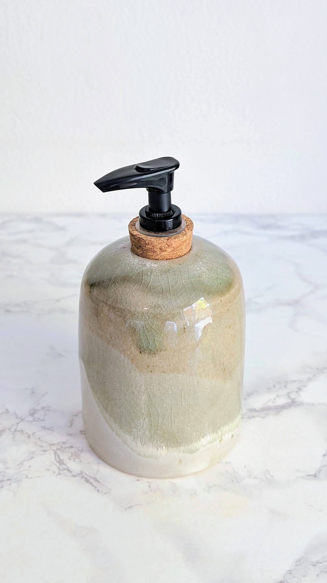 Handmade Ceramic Soap Dispenser Etsy