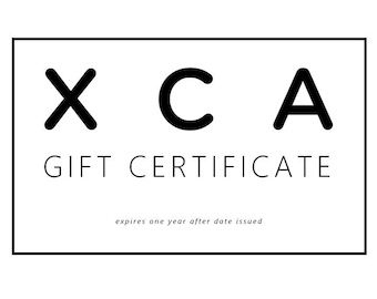 X C A Gift Certificate - 25