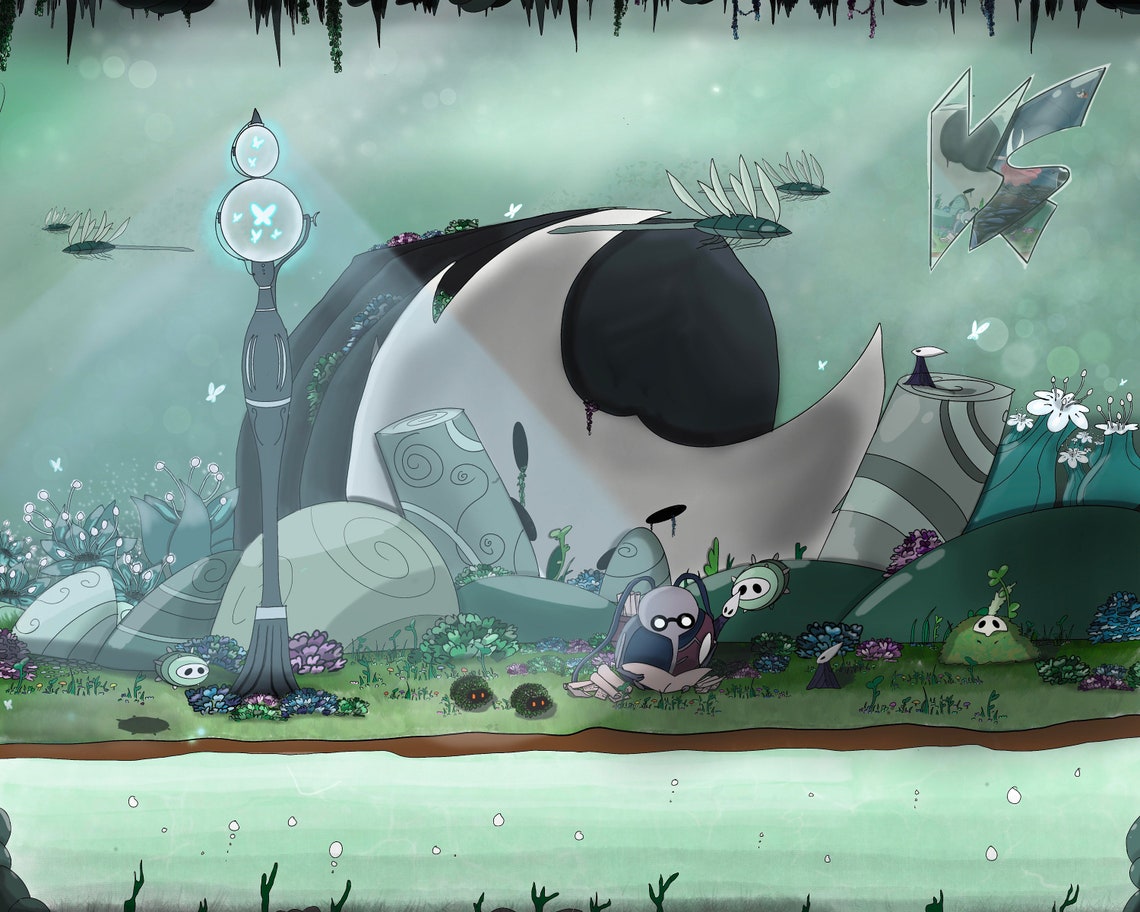 Hollow Knight: Cornifer in the Greenpath - Etsy UK