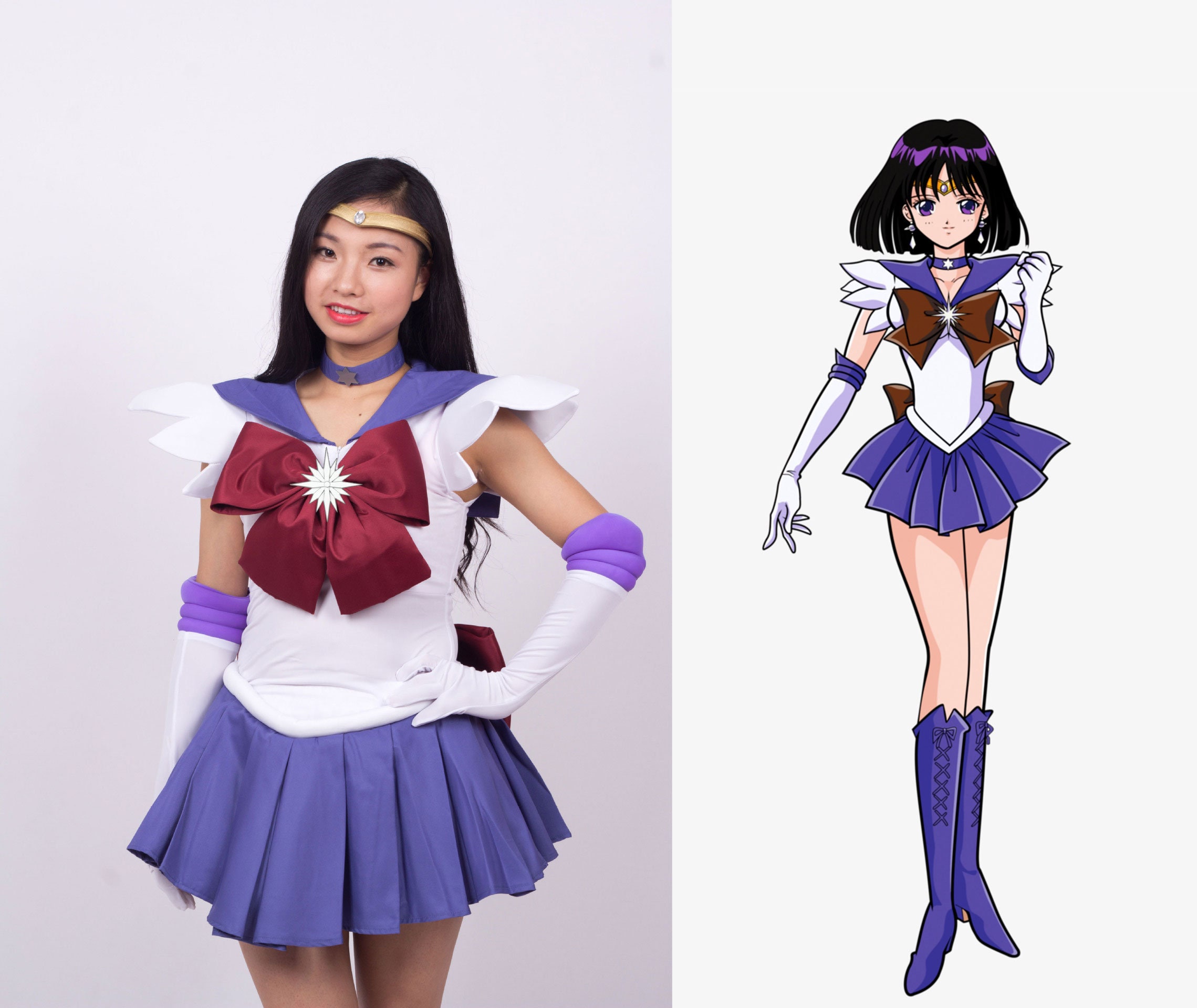 Anime Sailor Saturn Costume Sailor Saturn Tomoe Hotaru Iconic Etsy Canada 