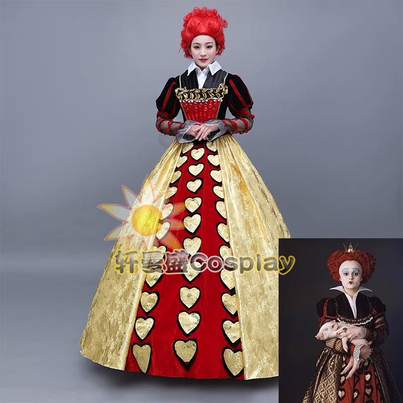 READY_TO_SHIP Size 5 & 6 Queen of Hearts Costume From Alice in