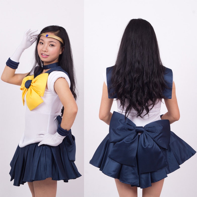 Anime Sailor Moon Costume Sailor Moon Iconic Blue Dress - Etsy