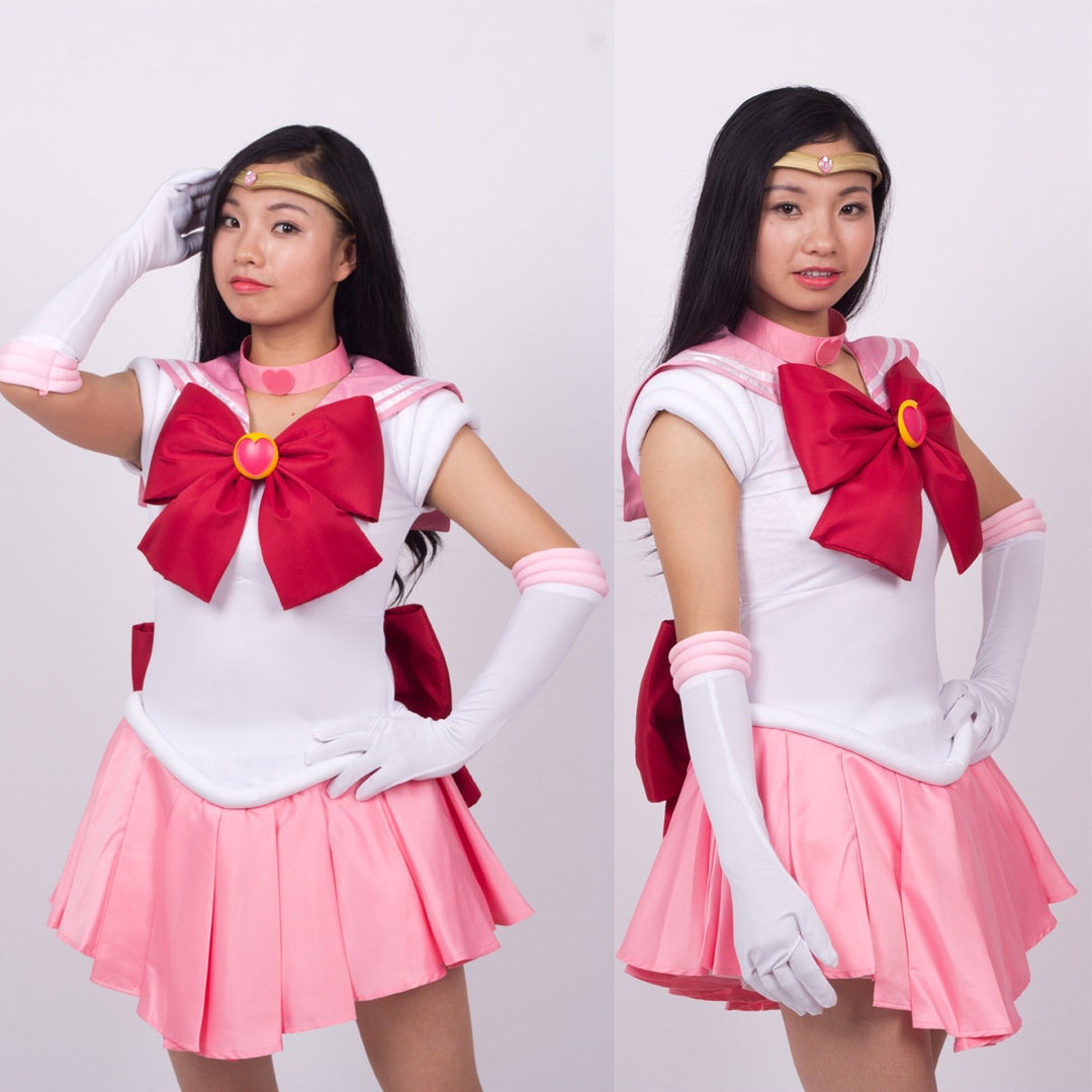 Anime Sailor Moon Costume Sailor Moon Iconic Pink Dress - Etsy