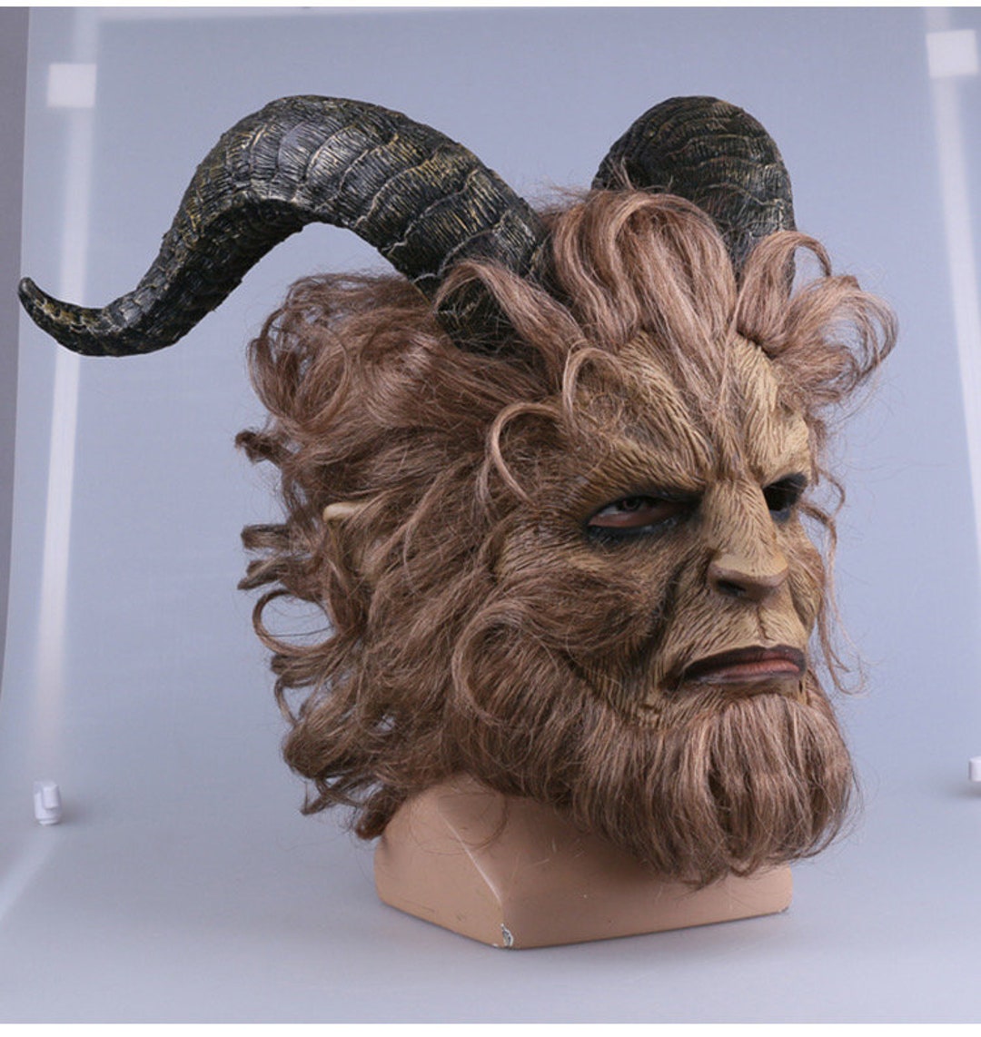 Beauty And The Beast Mask Prince Mask Cosplay Horror Beast Mask Handma –  Cosermart