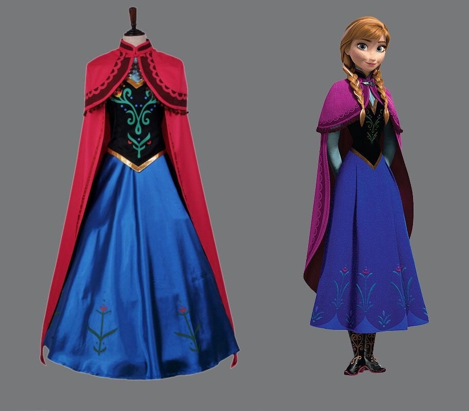 amusement Winkelcentrum Gehoorzaamheid Frozen Anna Dress - Etsy