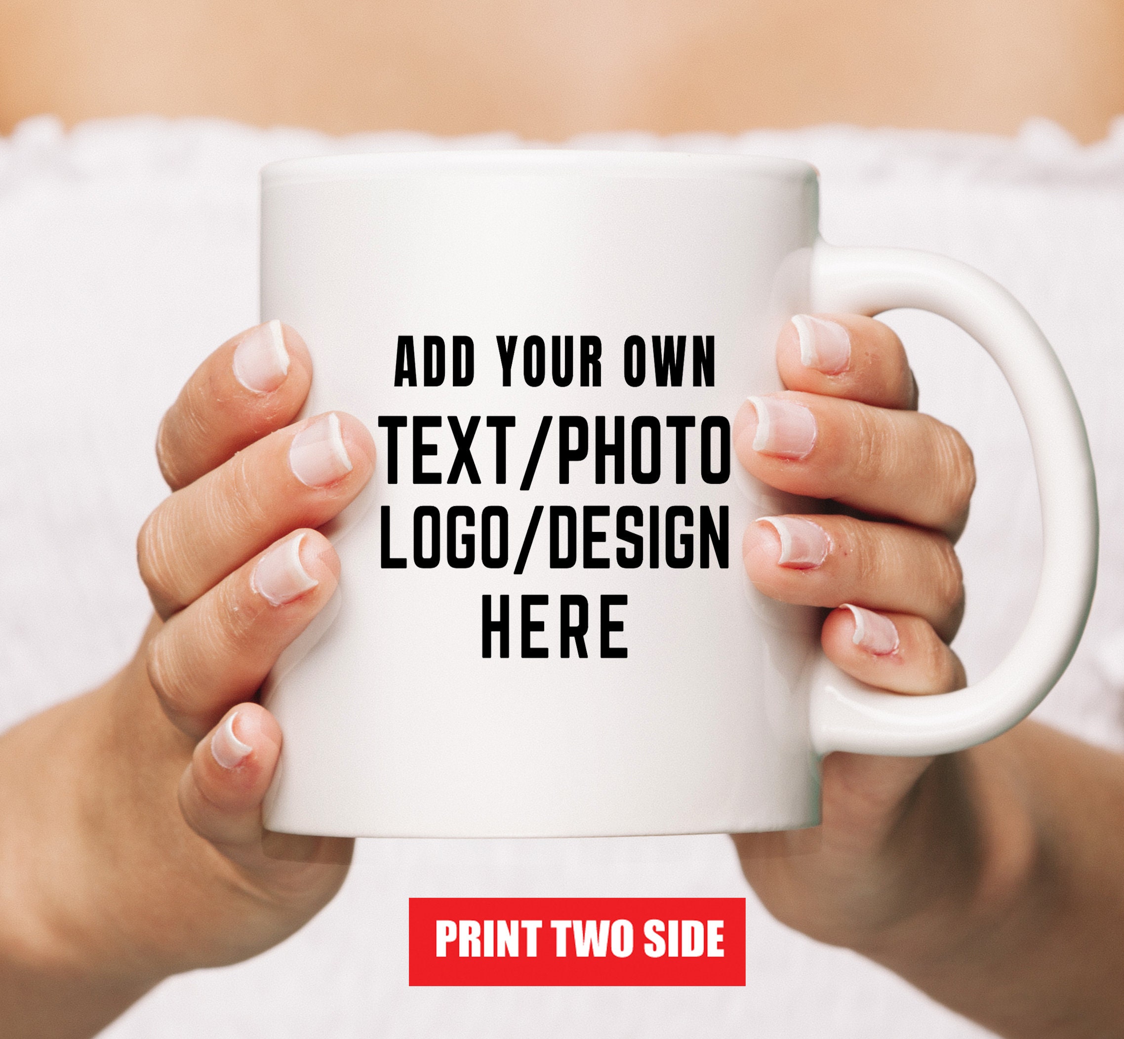 Personalised Mug Create Your Own Mug Fun Gifts Birthday Etsy