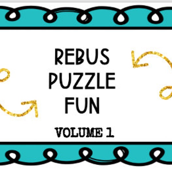 Rebus Puzzles for Kids