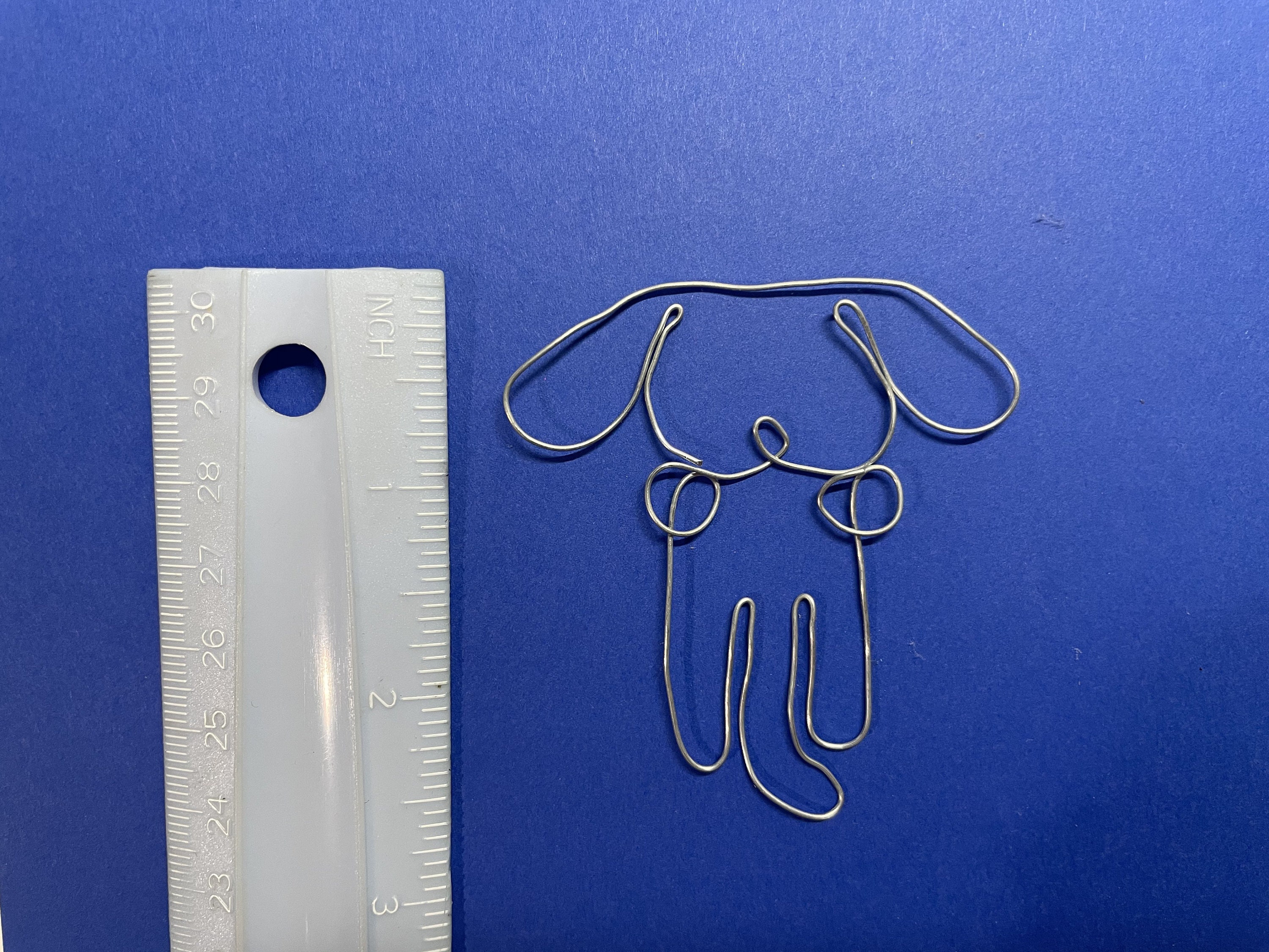 Handmade Wire Dog Bookmark Unique, Cute Holiday Gift for Book Lovers