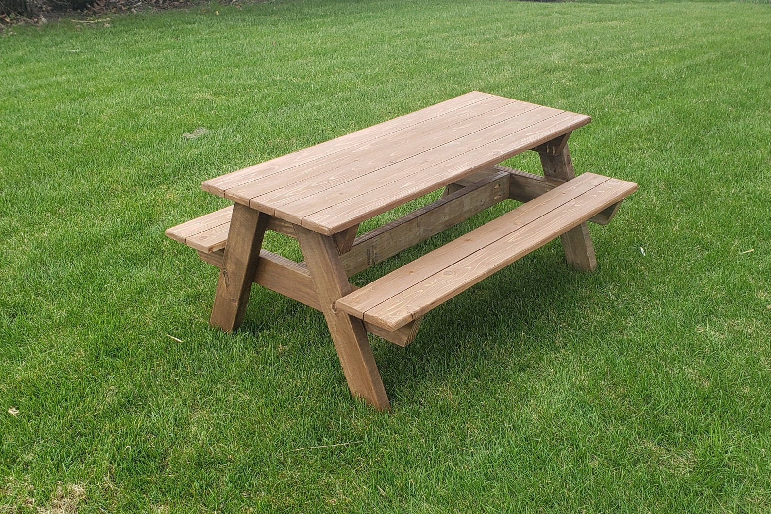 Mesa de picnic para niños construida a partir de madera de | Etsy