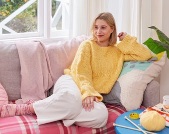 Attention Deficit Jumper PDF Knitting Pattern