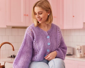 Lily Cardigan PDF Knitting Pattern