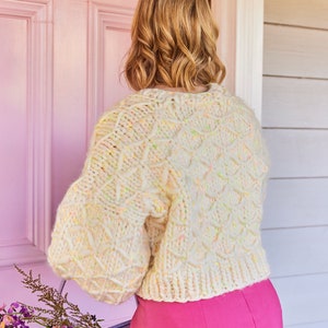 Bright Like a Diamond Cardigan PDF Knitting Pattern image 6