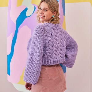 Magnolia Jumper PDF Knitting Pattern image 3