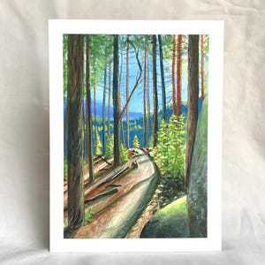 Oregon Ashland Forest Trail Print