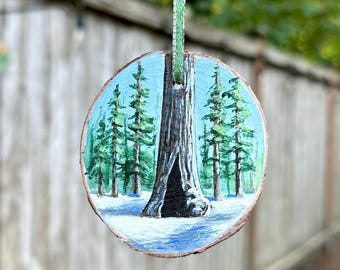 Kerstversiering Sequoia National Park