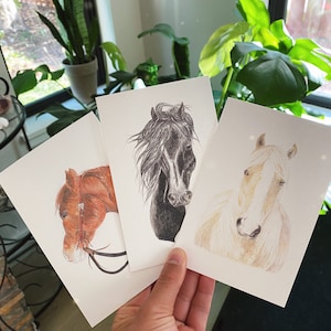Paquet de cartes de vœux de 3