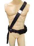 Mandalorian Leather Belt with Holster, Star Wars Cosplay Costume Prop product logo