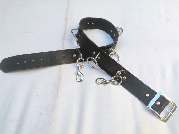 Leather Ring Belt - Etsy