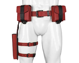 Daredevil Belt, 2 Utility Pouches, and Billy Club Drop Pouch  display picture 1