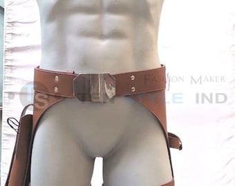 Rebels Ezra Bridger Belt with Holster Rig & a Saber Hook for light Cosplay Prop