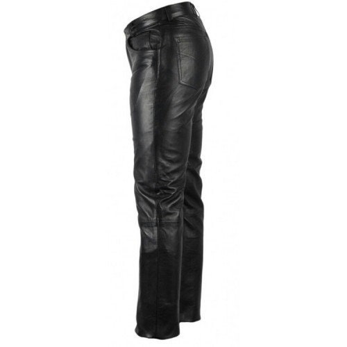 Mens Pure Leather Pant 501 Jeans Rider Biker Men Trouser Best - Etsy UK