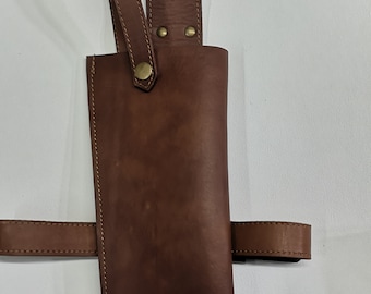 DeathWatch Westar-35 Trooper Leather Holster with Leg strap