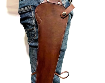ROSSI RANCH Lederscheide Holster, Beinholster für Schrotflinte