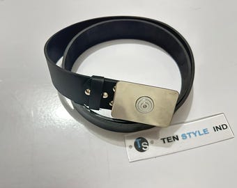 Imperial Officer Real Leather Belt: Cosplay Costume Prop