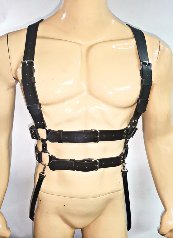 Leather Harness Body Belt Unisex Harness Cross Harness Bra Ladies