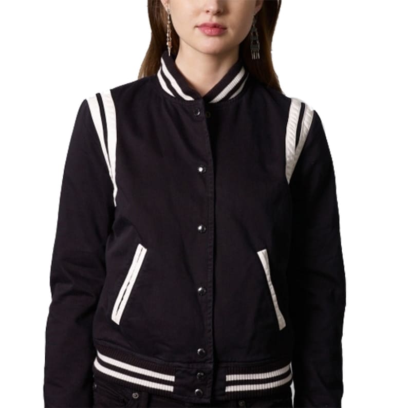 Ladies Varsity Jacket Uk/baseball Bomber Wool Blend/ College Etsy