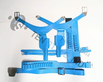 Cad Bane inspiring leather belt with holsters