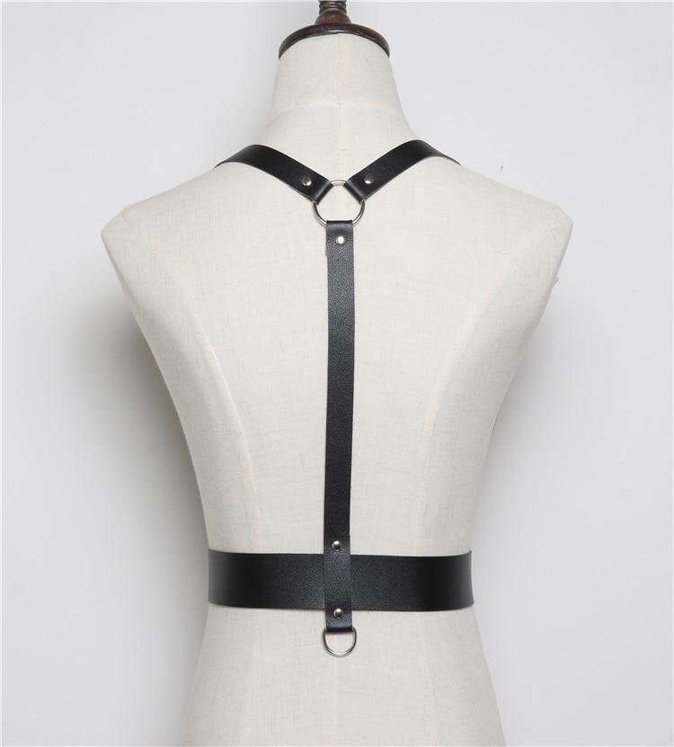 Leather Harness Belt Womens Bodysuit Harness Strap Waist Etsy