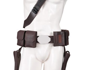 TS Boba Fett 1313 Concept Inspired Leather Costume belt
