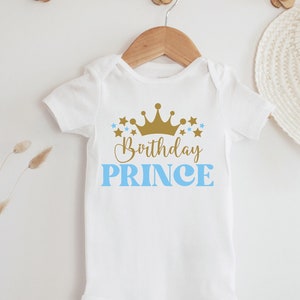 Prinz Erster Geburtstag Shirt: Familie Passender 1.Geburtstag Outfit