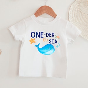 One-der the Sea Birthday Shirt: First Birthday Outfit