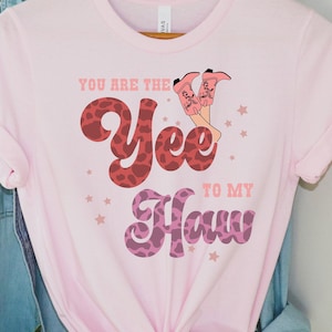 Cowgirl Valentines Day T-Shirt: Western Love Shirt