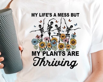 Funny Plant Mom T-Shirt: Plant Lovers Gift