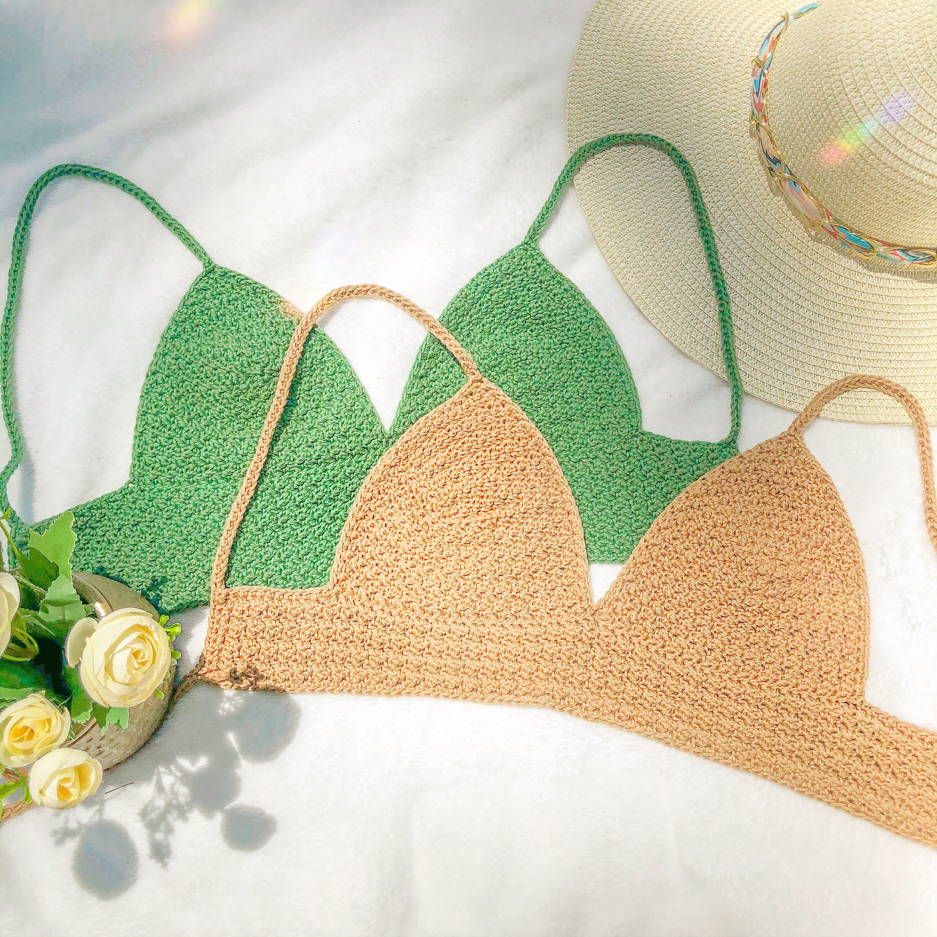Crochet Bralette / Crochet Bikini Top Pattern Maeve Top by Hookloops Ph -   Australia