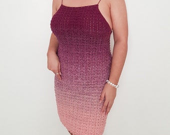 Crochet Bodycon Dress Pattern | ATIANA DRESS | Hookloops Ph | | Beginner  Friendly - Etsy