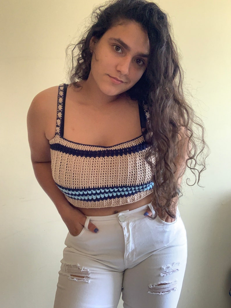 Chandria Crochet Croptop Pattern image 7