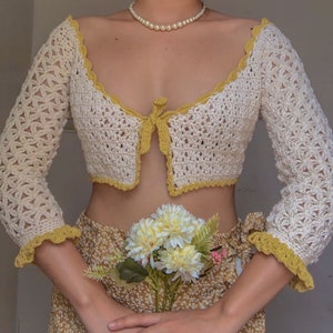 Crochet Textured Lace Cardigan Pattern | Fleur De Lys Cardigan by Hookloops Ph |
