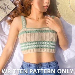 Chandria Crochet Croptop Pattern image 1